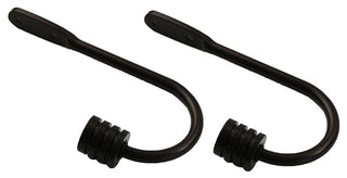 Spire Holdbacks, Black, Set of 2