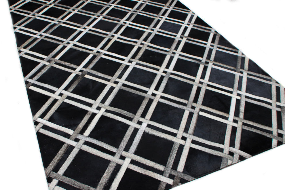 Bashian Talon Area Rug Black 4'' X 6''