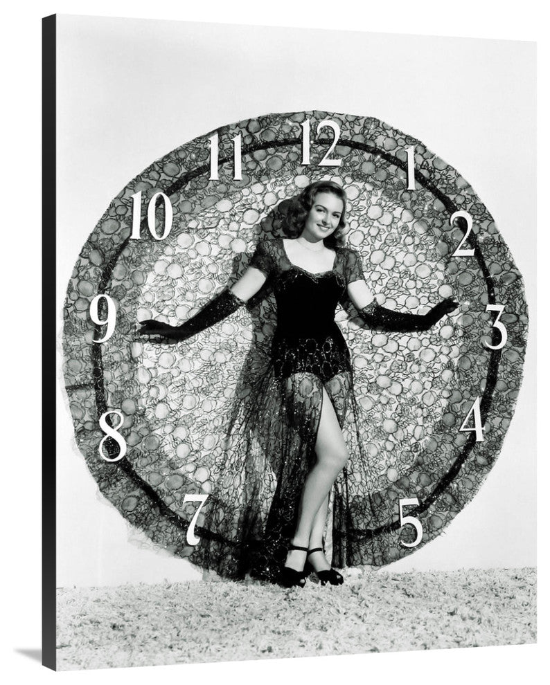 "Happy New Year - Donna Reed" Canvas by Hollywood Photo Archive, 31x40"