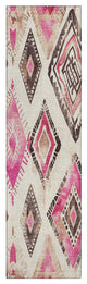 Machine Washable Indoor/Outdoor Chantille ACN1861 Linen 2'3" x 7'6" Runner Rug