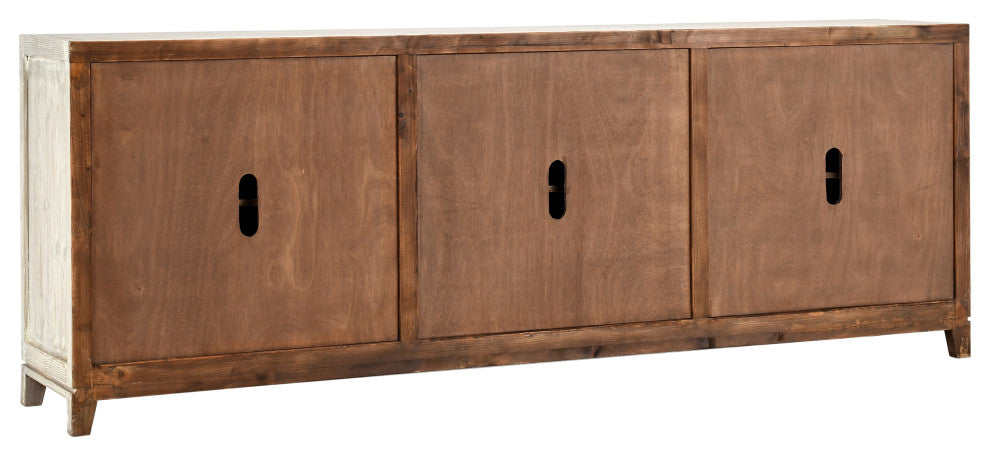 Arley 6-Door Sideboard White by Kosas Home