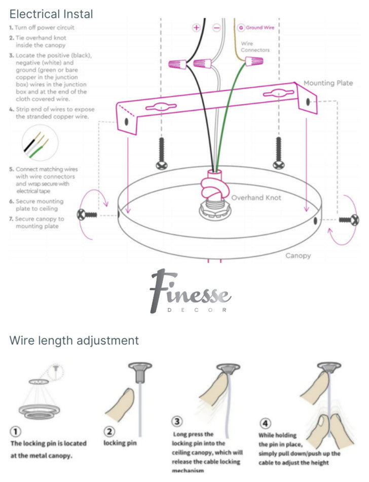 Moscow Dimmable Integrated LED Chandelier, White, Without Smart Dimmer