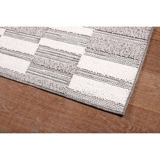 Resort Boxes Area Rug, Gray, 2'x3'