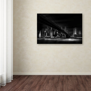Peter Futo 'Gotham City ' Canvas Art, 12x19