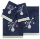 Linum Home Textiles 100% Turkish Cotton STELLA 4PC Embellished Towel Set