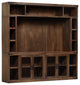 Waylon Rustic Brown Entertainment Center - Brown