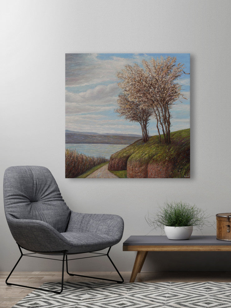 "Nature Is Home" Painting Print on Wrapped Canvas, 40x40