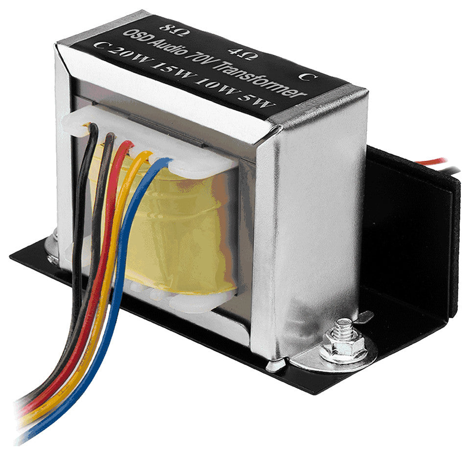 70V Commercial (20, 15, 10, 5W) Premium Quality Distribution Line Transformer