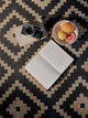 Outdoor Collection Accent Diamond Rug - Moroccan Rug, Charcoal, 7'10"x10'