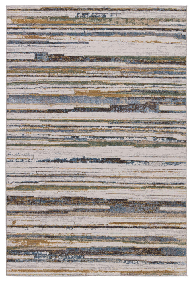 Vibe by Jaipur Living Fioro Striped Multicolor/ Cream Area Rug 9'10"X14'