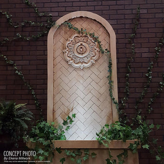 29 7/8"OD x 1 3/8"P Fairfax Ceiling Medallion