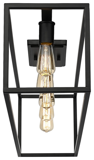 Golden Lighting 2072-FM41 Wesson 5 Light 41"W Flush Mount Linear - Matte Black