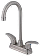 Kingston Brass Bar Faucet, Brushed Nickel