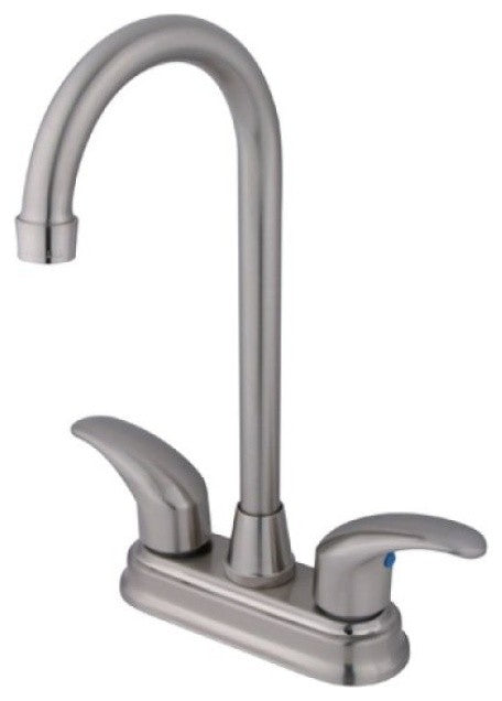 Kingston Brass Bar Faucet, Brushed Nickel