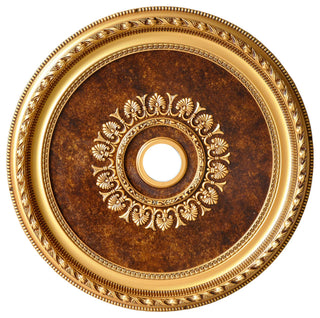 Artistry Lighting, Round 32" Burnished Gold Ceiling Medallion (ART80-FB-204)