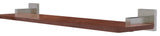 Montero 22" Solid Wood Shelf, Satin Nickel