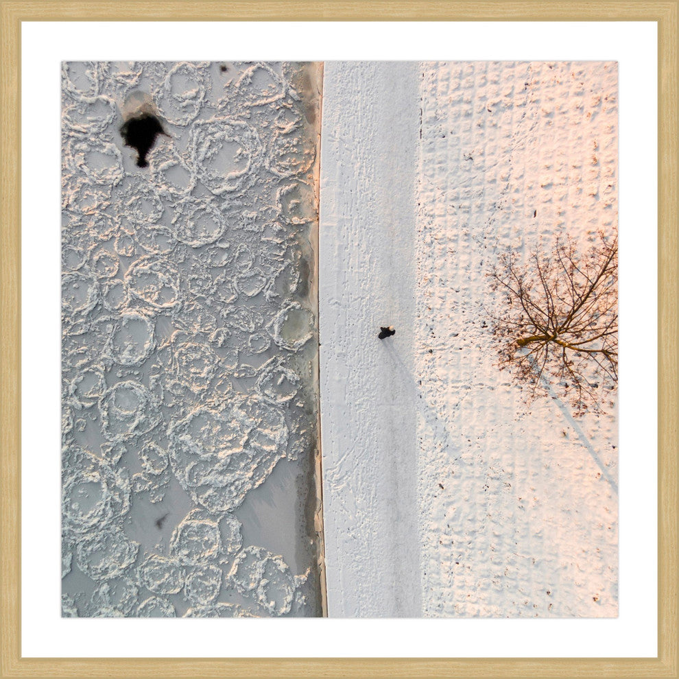 "Splotchy Land" Framed Print by Karolis Janulis