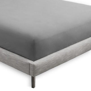 Bare Home Microfiber Fitted Sheets - Set of 2, Light Gray, Twin Xl