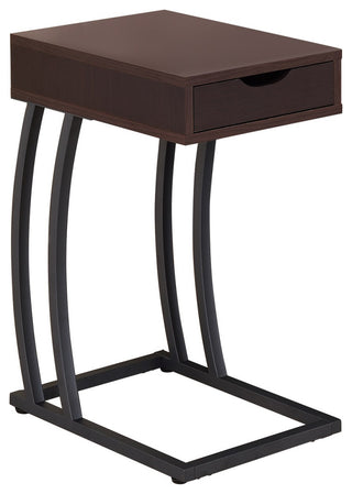 Accent Table with Storage Drawer, Cappuccino