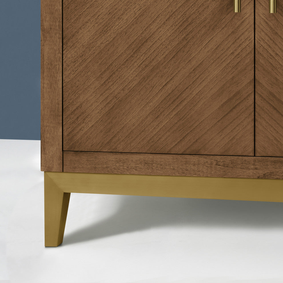 OVE Decors Diya 30" Single Sink Bathroom Vanity, Sage Green, Macchiato, 30 in.