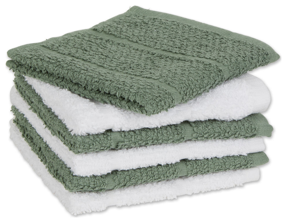 Artichoke Basic Chef Terry Dishcloth (Set of 6)