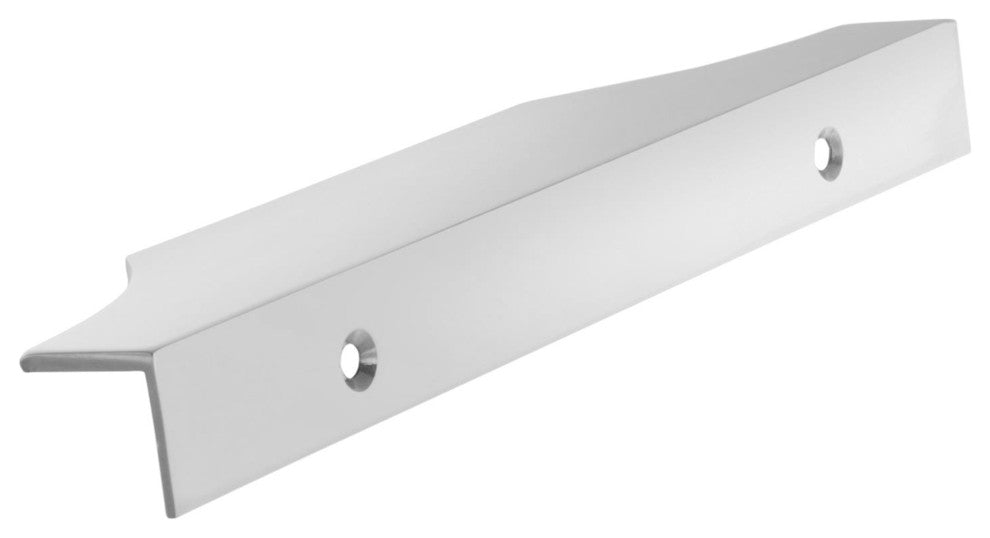 Extent 4-9/16" CTC Cabinet Edge Pull, Polished Chrome
