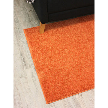 Shaw Carpet Kids Crossing, Tangerine Twist, 6''x9''
