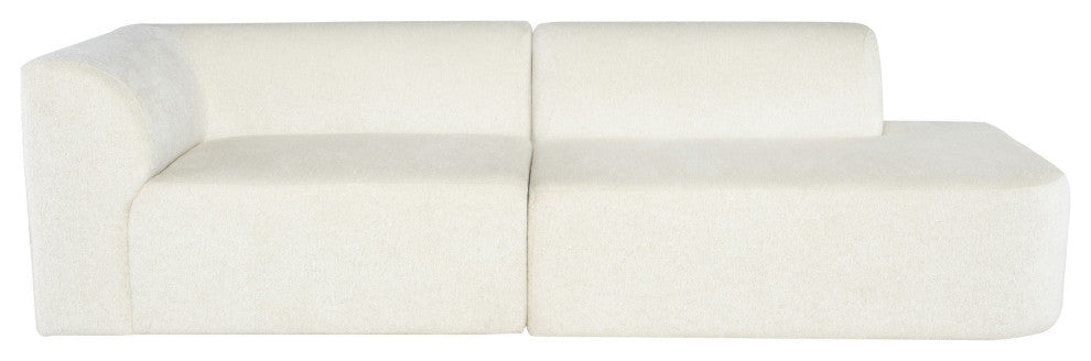 Isla Coconut Fabric Triple Seat Sofa, HGSC775