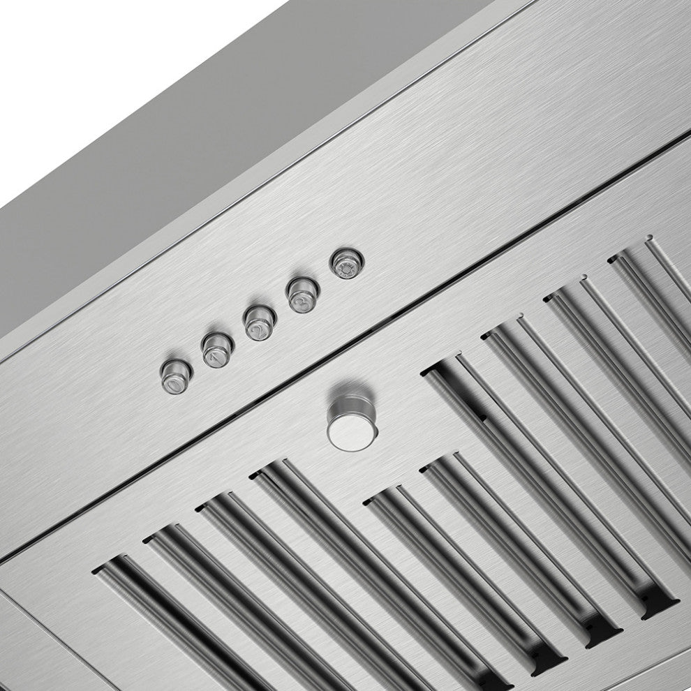Streamline 36" Melisurgo Convertible Insert Range Hood, Stainless Steel