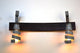 Barrel Ring Vanity Light - Elan - Made from retired CA wine barrel rings