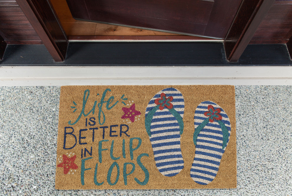 DII Flip Flop Life Doormat