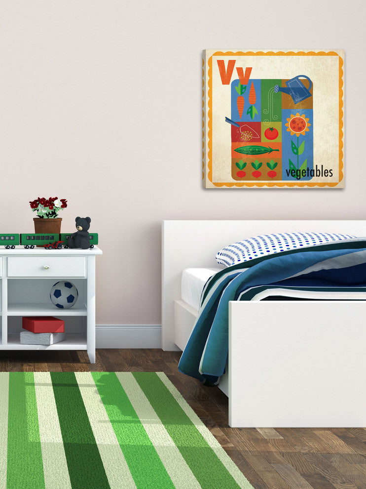 "Vegetables" Painting Print on Canvas by Curtis