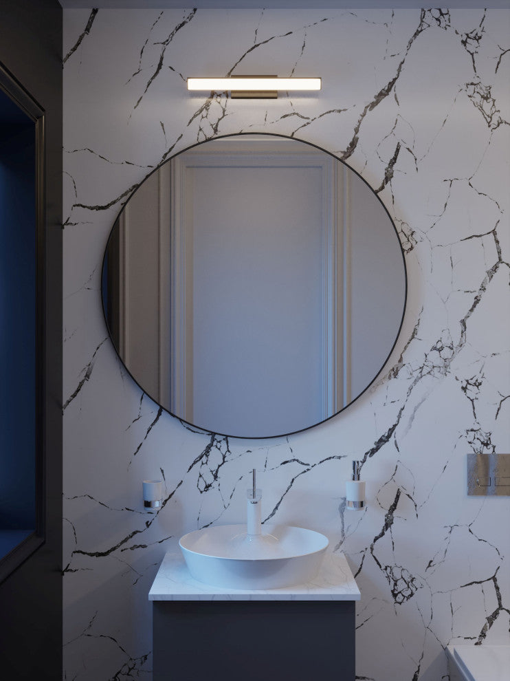 Tonya LED Vanity, Satin Nickel, 24"