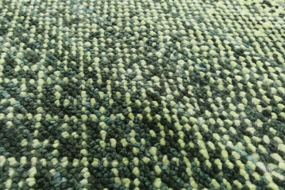 Savannah Grass Handmade Wool Rug 8' 0" X 9' 11" - Q13213