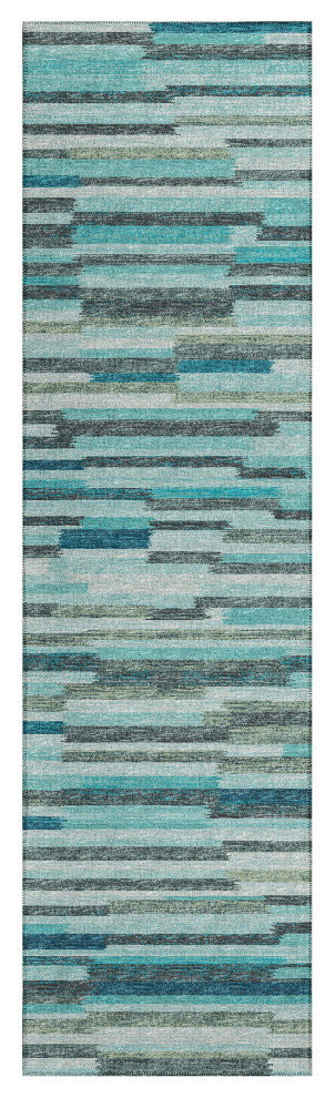 Indoor/Outdoor Sedona SN8 Poolside Machine Washable 2'3" x 10' Runner Rug