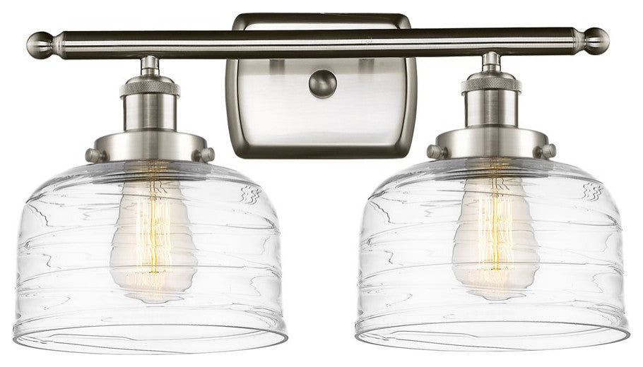 Innovations 916-2W-SN-G713-LED 2-Light Bath Vanity Light, Brushed Satin Nickel