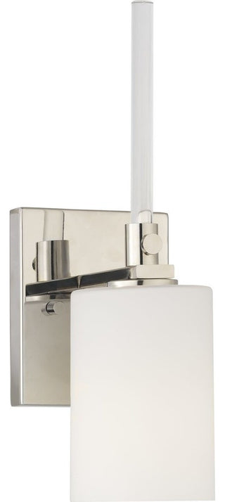 Lisbon Collection 1-Light Bath And Vanity, Polished Nickel