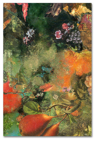 Nick Bantock 'Oregon Pears' Canvas Art, 19x12