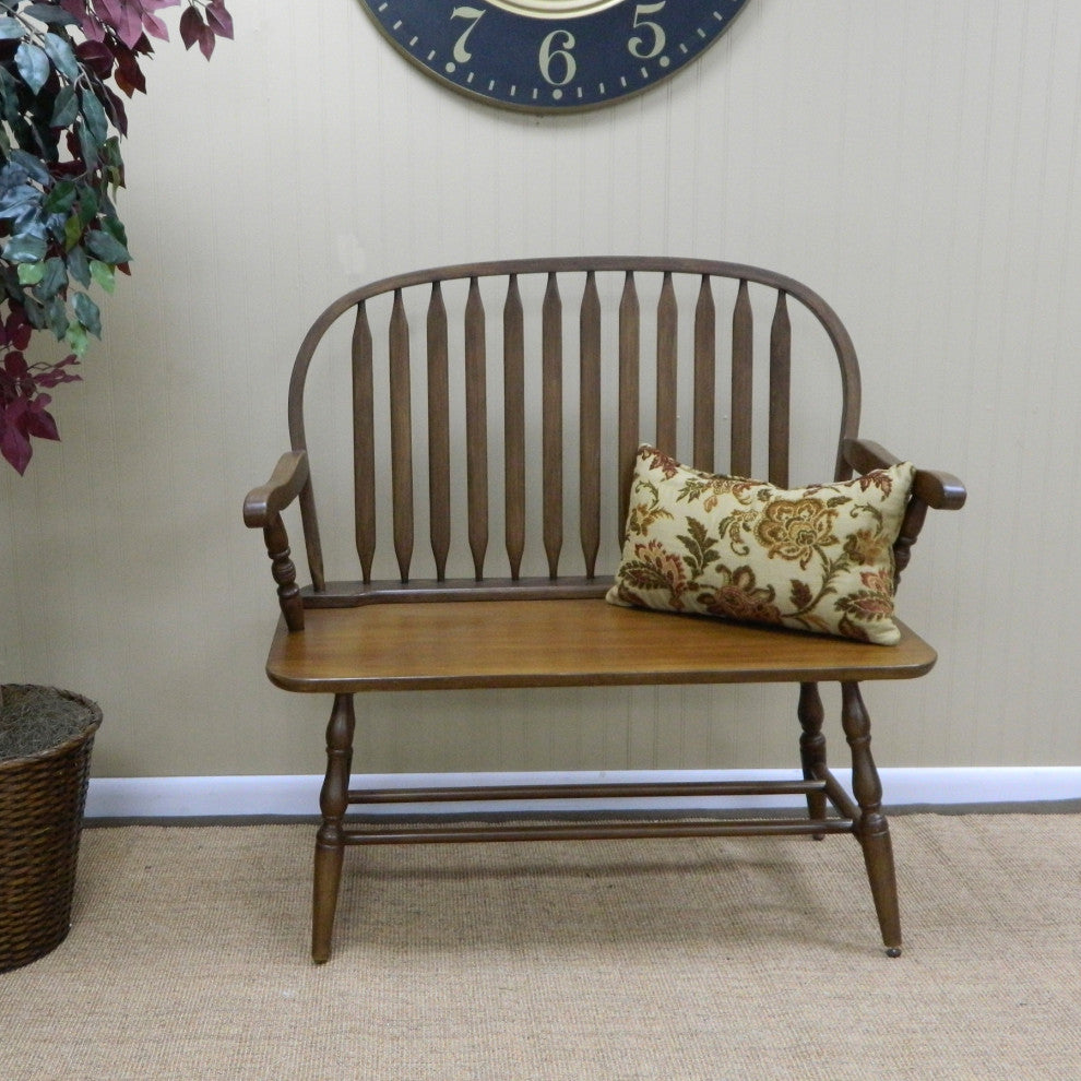 Windsor Bench, American Oak