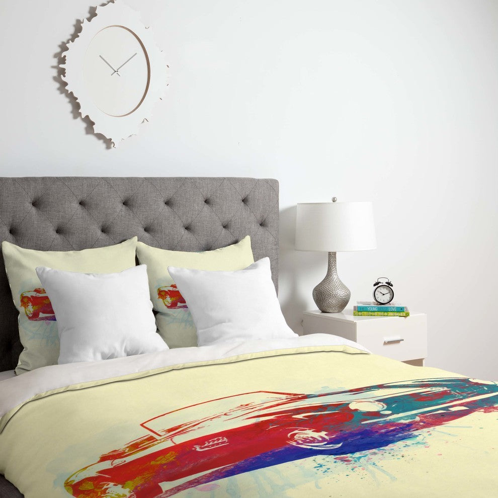 Deny Designs Naxart BMW 507 Duvet Cover - Lightweight