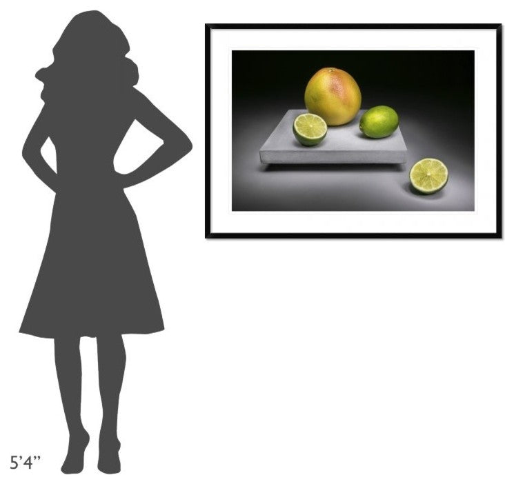 "Citrus Family" Framed Digital Print by Christophe Verot, 44x32"