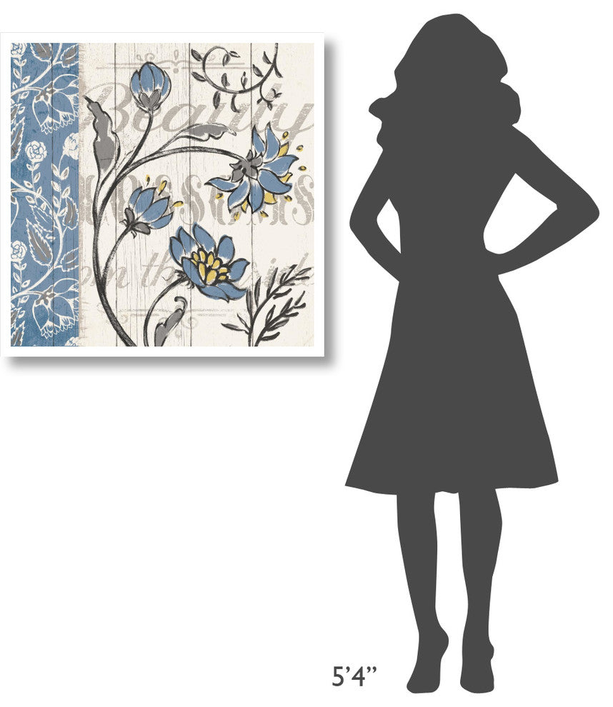 "Blooming Season II" Digital Paper Print by Janelle Penner, 32"x32"