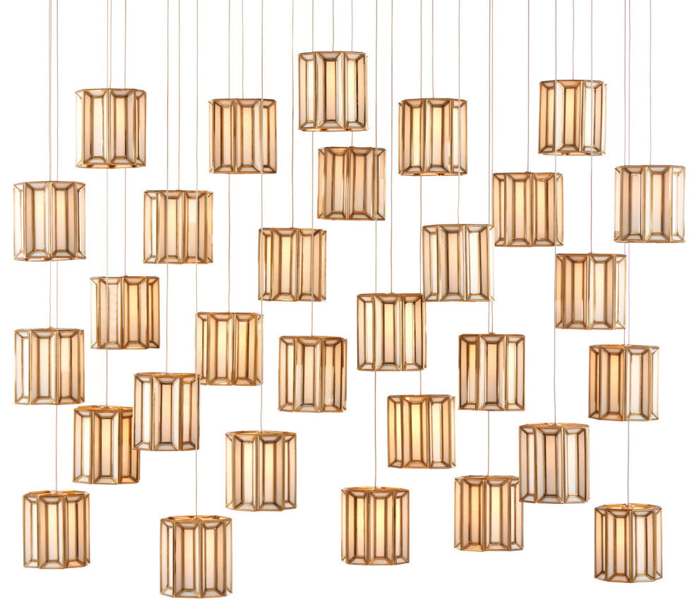 Daze Multi-Drop Pendant, 30-Light