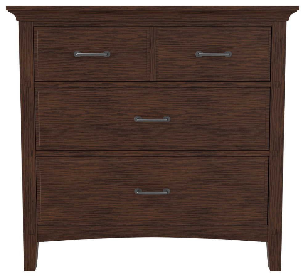 Modern Mission 3-Drawer Chest, Vintage Oak