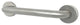 Clench Robe Hook Polished Chrome, 12", Satin Stainless