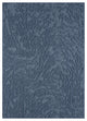 Nimes Topo Relief Area Rug, Dark Blue, 3'3"x5'