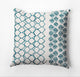 Honeycomb Split Rug Outdoor Pillow, 20"x20"