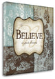 "Believe" By Jennifer Pugh, Giclee Print on Gallery Wrap Canvas, Ready to Hang