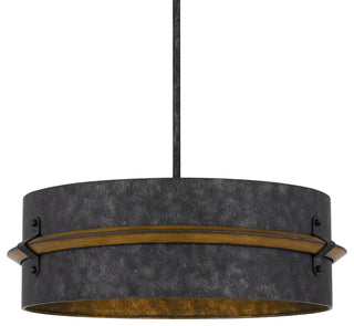 Quoizel QOP5336 Lariat 3 Light 21"W Pendant - Old Black Finish