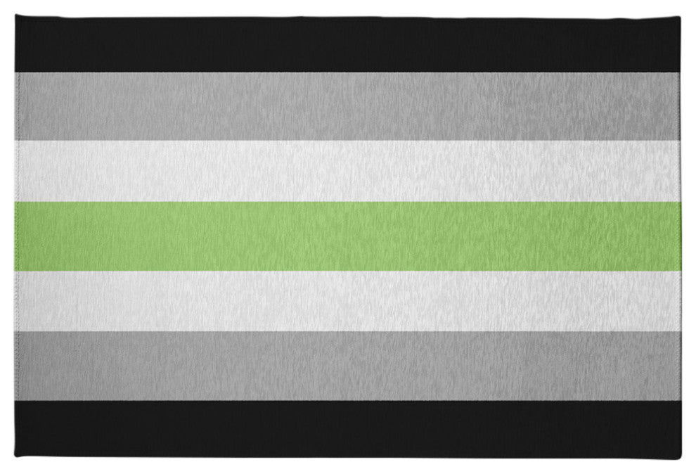 Agender Chenille Rug, Agender, 4'x6'